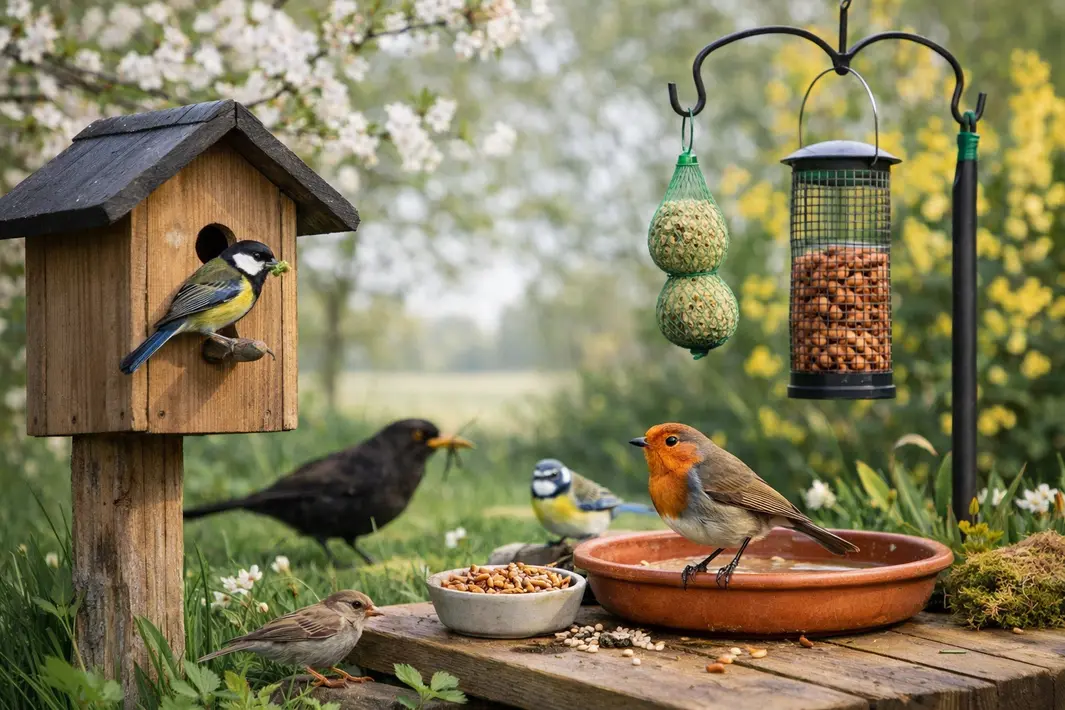 Start broedseizoen: zo kun je vogels ondersteunen in het voorjaar