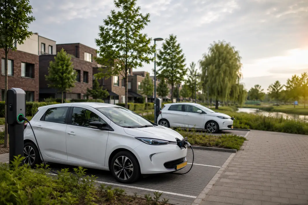 Elektrische deelauto’s beschikbaar in Doornbos-Linie en Biesdonk