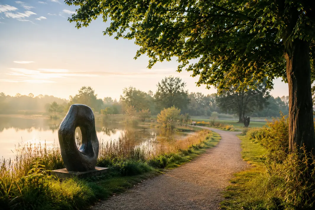 Nieuwe wandelroute met kunst en natuur in Boeimeerpark opent binnenkort